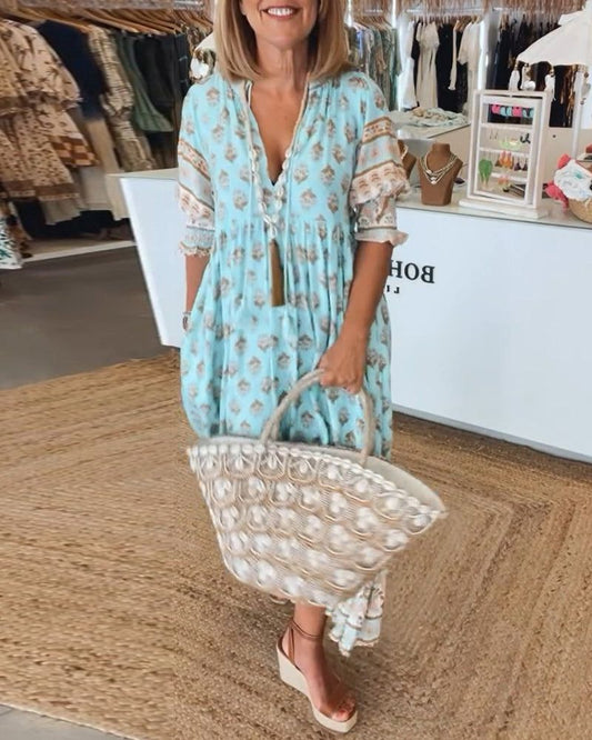 Ellis | Casual Printed Dress