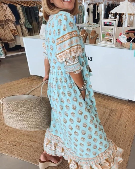 Ellis | Casual Printed Dress