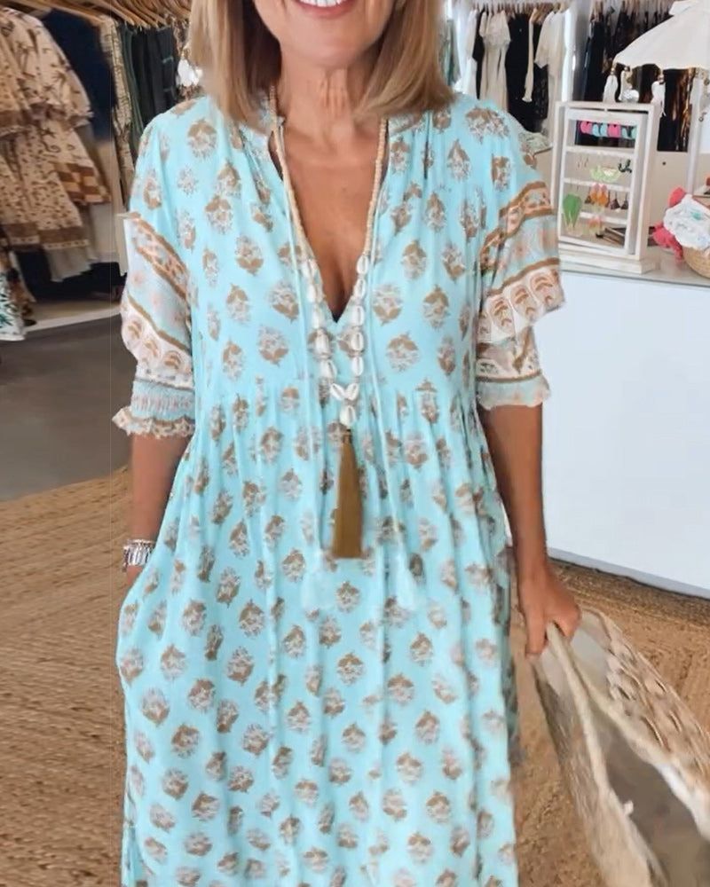 Ellis | Casual Printed Dress