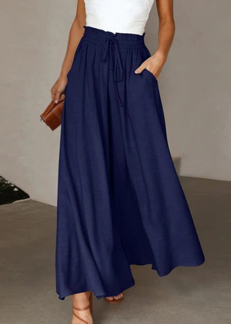 Loose Linen High-Waisted Women's Pants - Mijn winkel